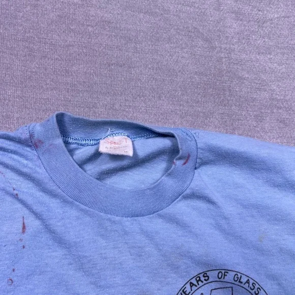 1983 NCCC Corvette Convention Indiana‎ Mens Light Blue T Shirt Large - Picture 12 of 14